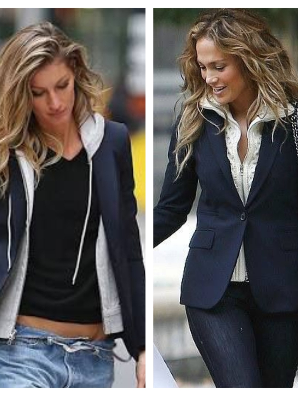 NWOT Veronica Beard "Classic Dickey Jacket" Blazer Wool BLUE Size 4